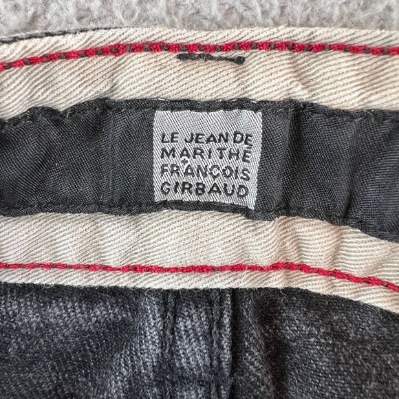 Marithe Francois Girbaud vintage Black relaxed fit jeans mens size 38M - Picture 5 of 9